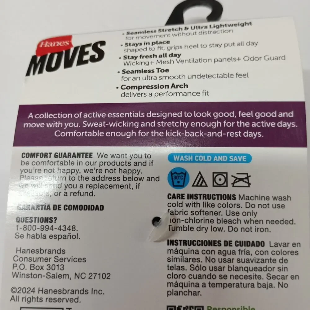 Hanes moves no